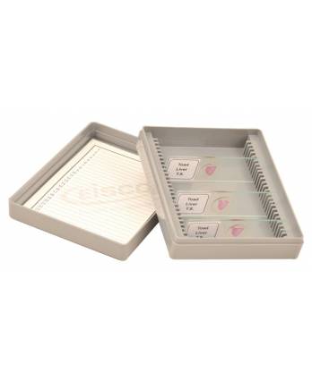 Slide Box, Polystyrene, 25 Slides