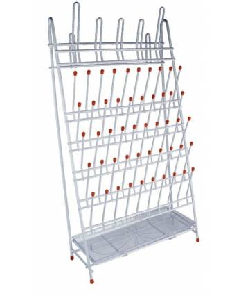 Draining Rack, Stand Type 55-Place