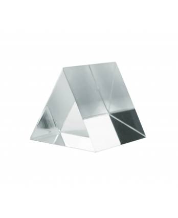 Equilateral Prism - 38mm Length, 38mm Faces - 60 Degree Angles - Acrylic