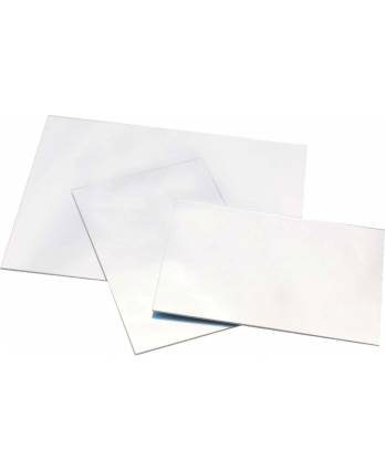 10PK Plastic Mirrors, 6 x 4 Inch