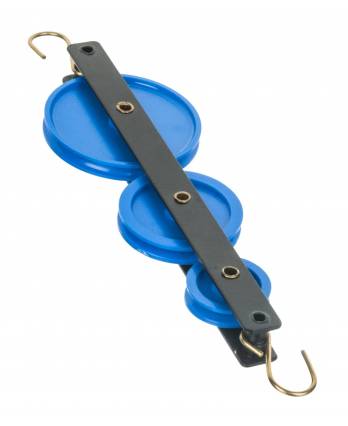 Pulleys Plastic, Triple-Long