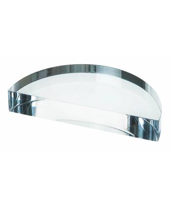 Eisco Labs Acrylic Semicircular Block, 3 1/2"x15/16" (90x25mm)