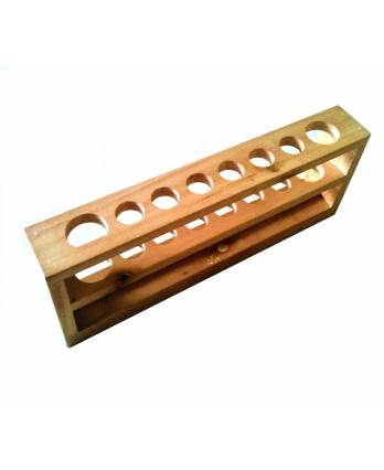 Test Tube Stand, Wooden (Single)