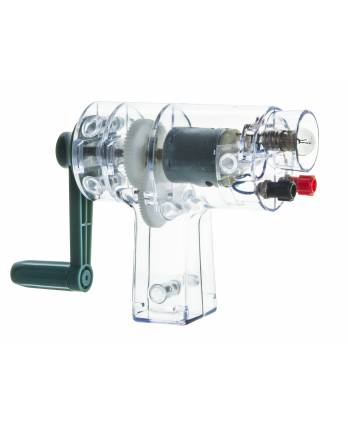 Hand Generator with Light and Banana Terminals