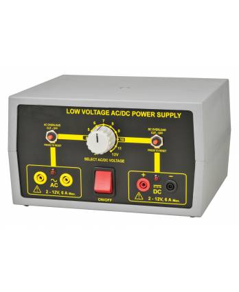 Power Supply, Low Voltage AC / DC, 2-12V/6A