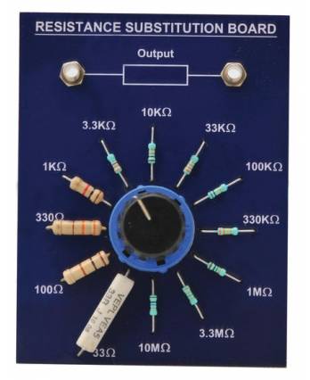 Resistance Substitution Board