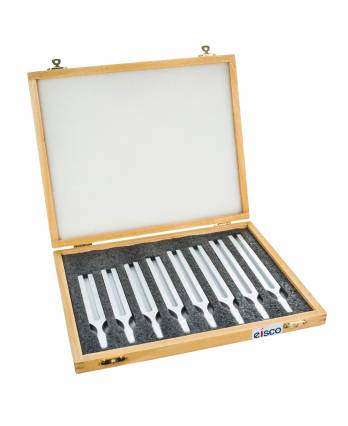 Tuning Forks Set of 8 Aluminium