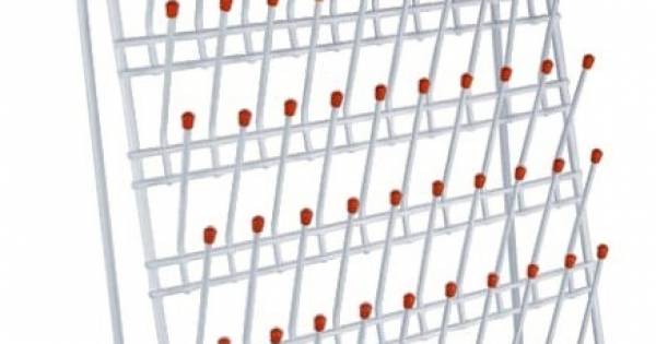 Draining Rack, Stand Type 55-Place