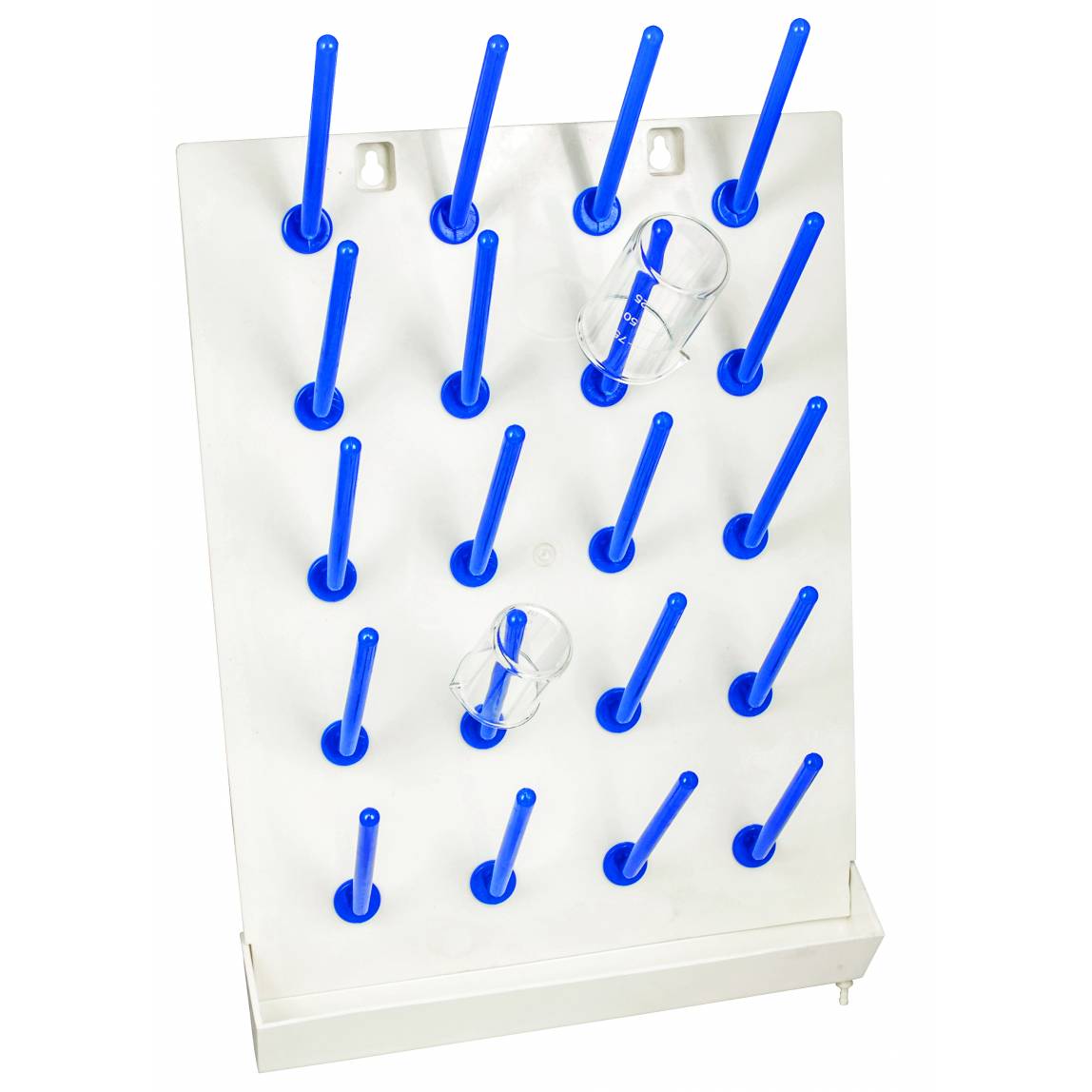Draining Rack with Collection Tray 20-Peg